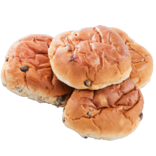 Krenten rozijnen bollen